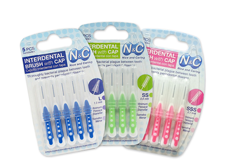 N&C I-Shaped Interdental Brushes